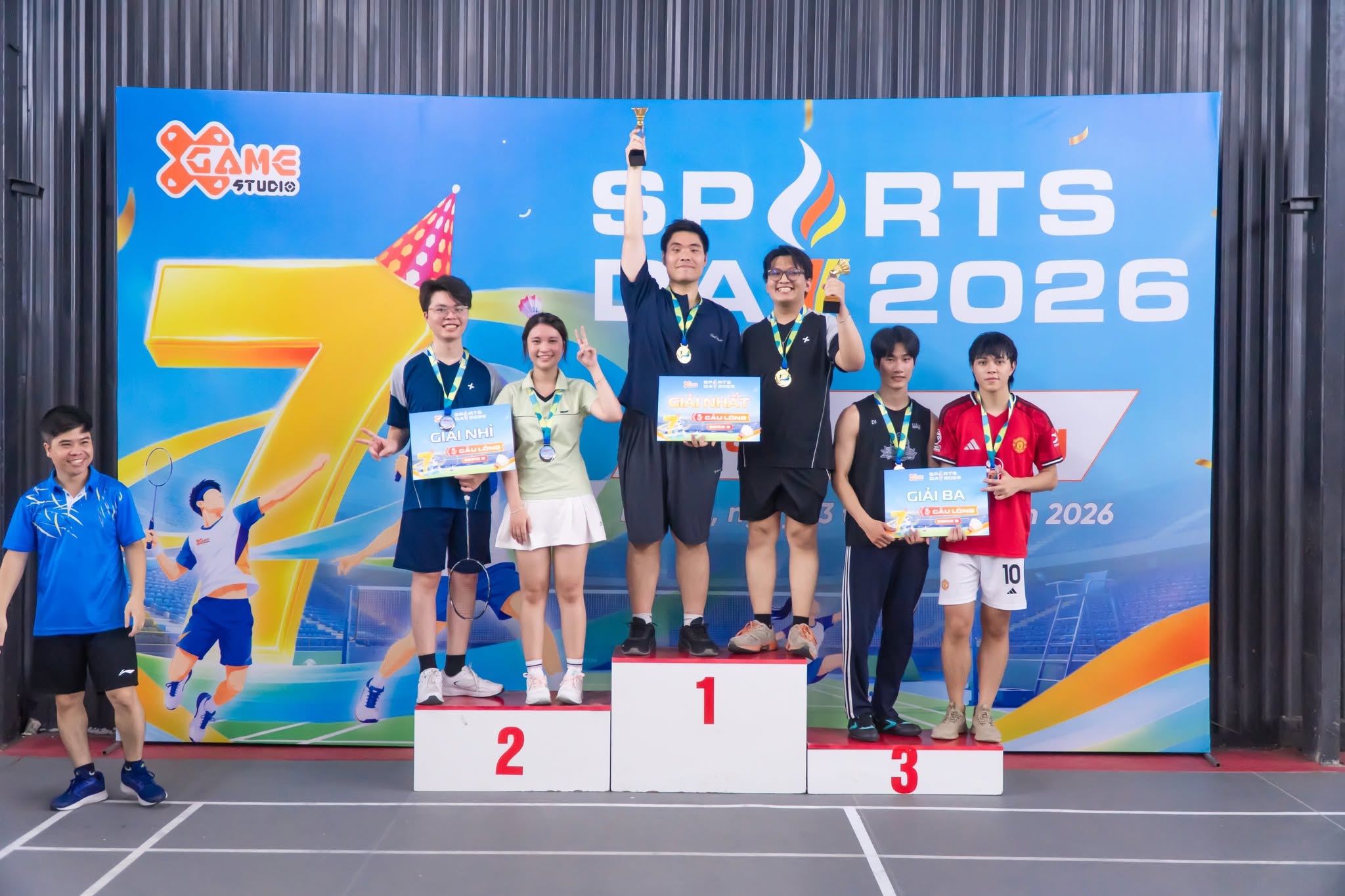SÔI ĐỘNG GIẢI CẦU LÔNG XGAME SPORTS DAY 2026
